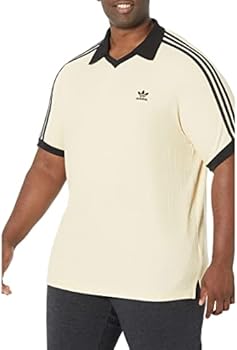 adidas Originals Camisa polo masculina Adicolor Classics Waffle